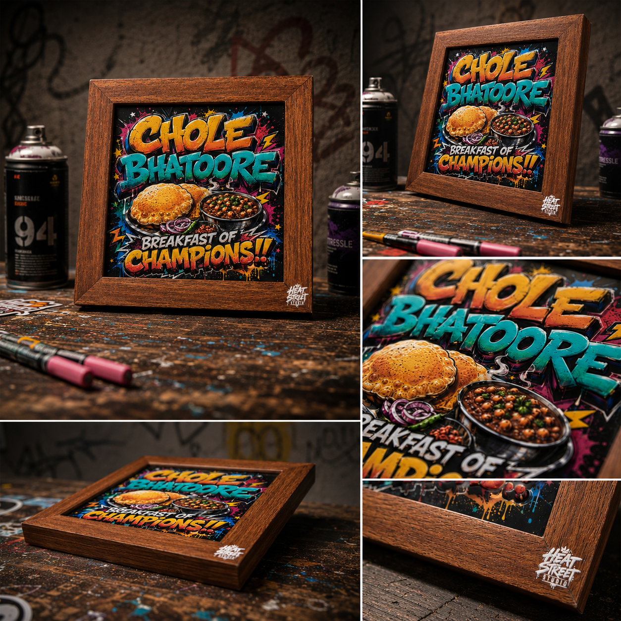 Chole Bhatoore-Breakfast of Champions- Street Edition