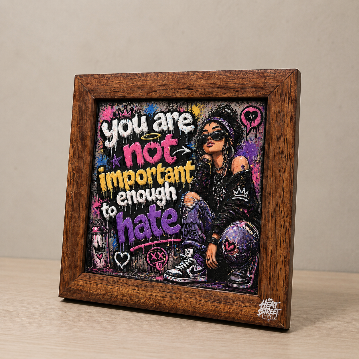 You Are Not Important Enough To Hate – Street Art Edition