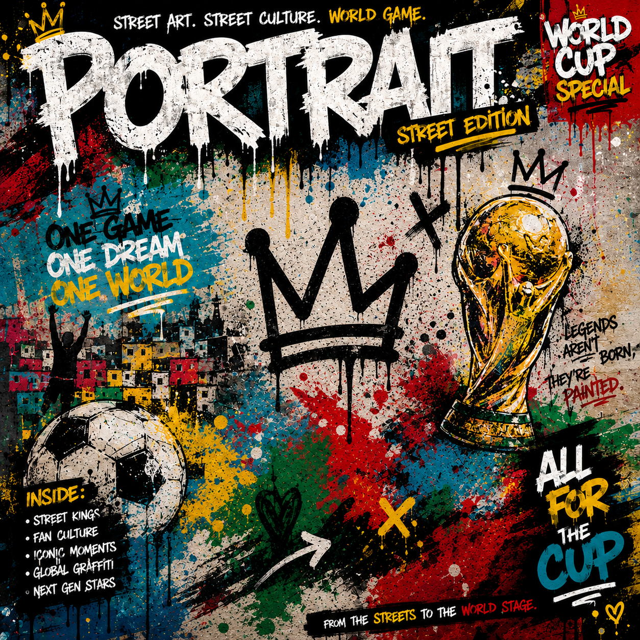 Portrait Street Edition – World Cup Special- 1 of 1
