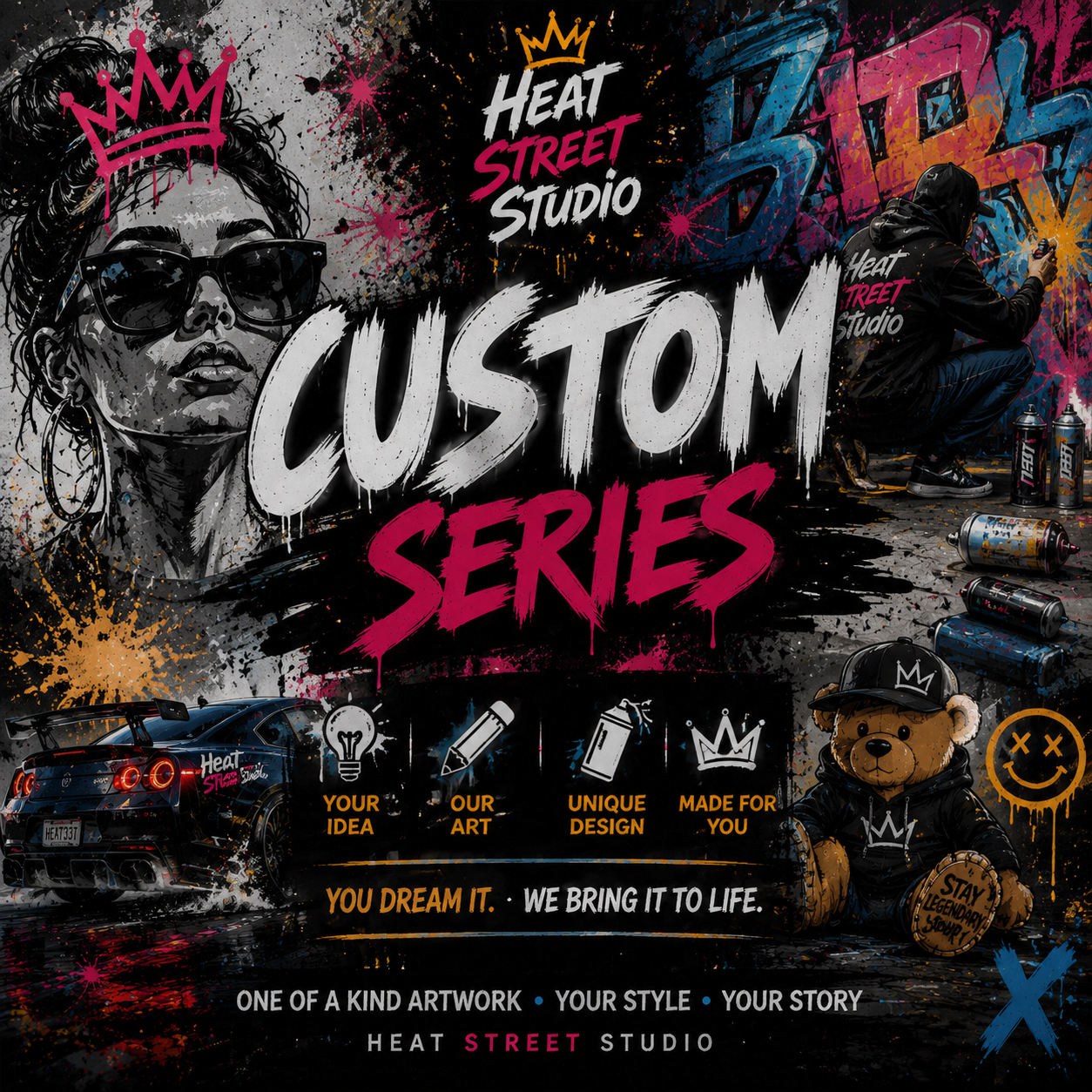 Custom Series – Street Edition Made From Your Imagination 1 of 1