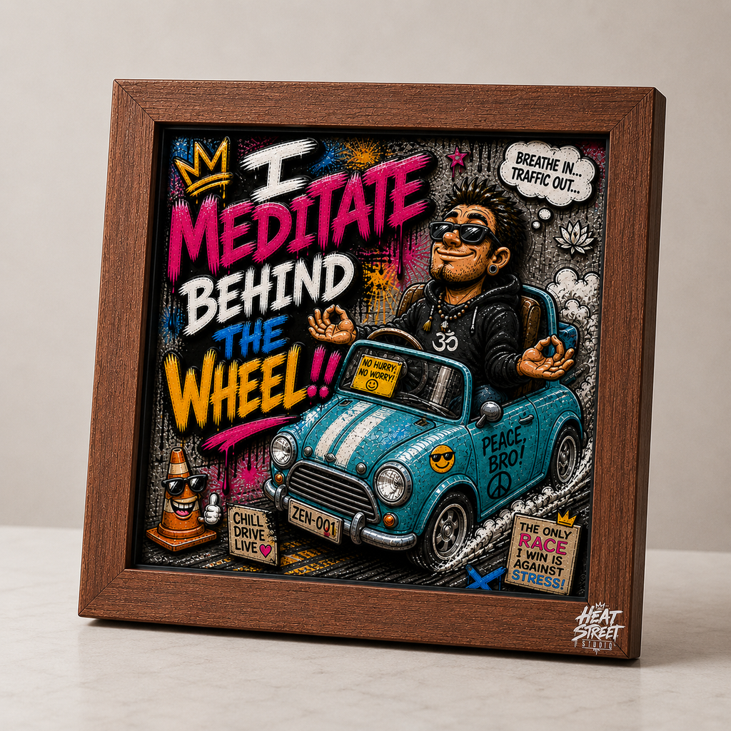 I Meditate Behind the Wheel - Street Edition