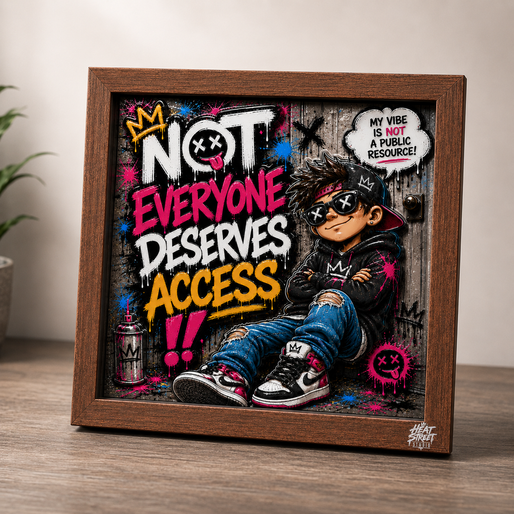 Not Everyone Deserves Access - Street Edition