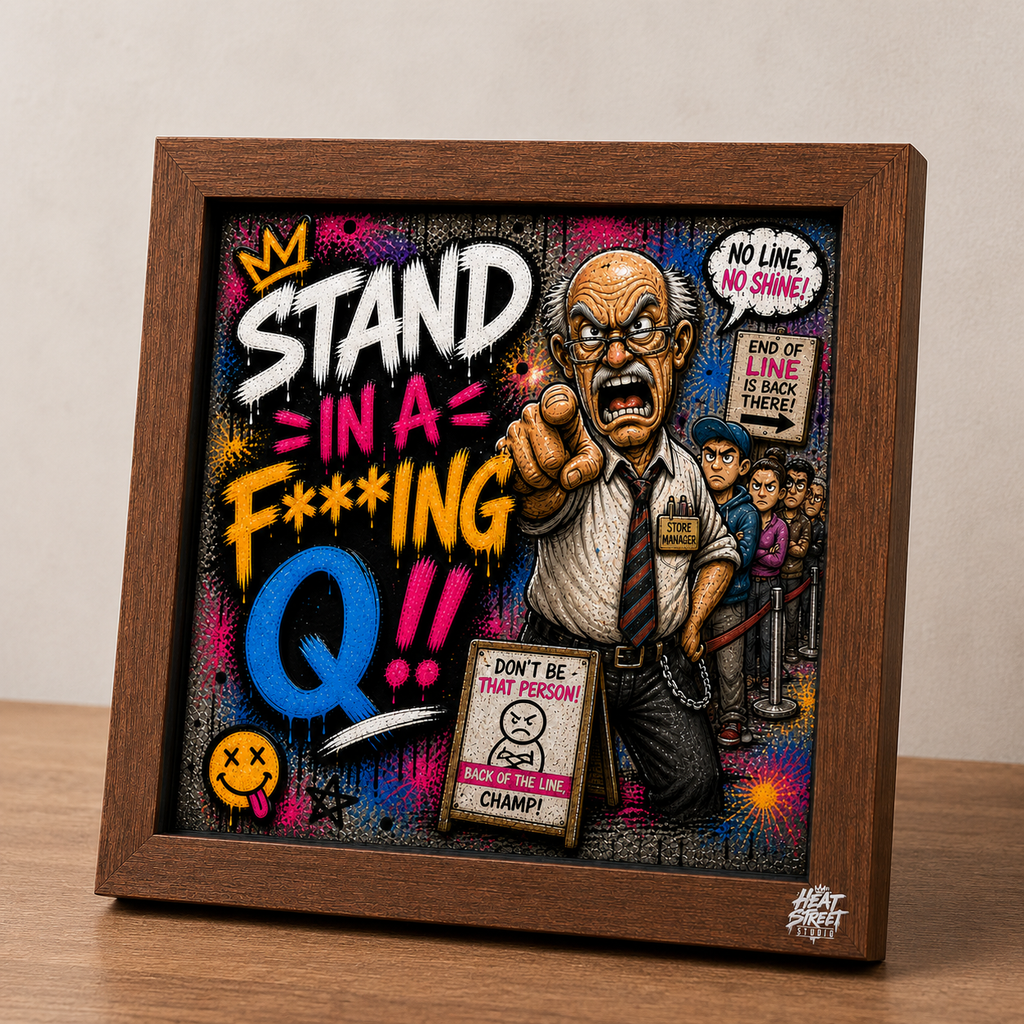 Stand in the F***ing Q - Street Edition