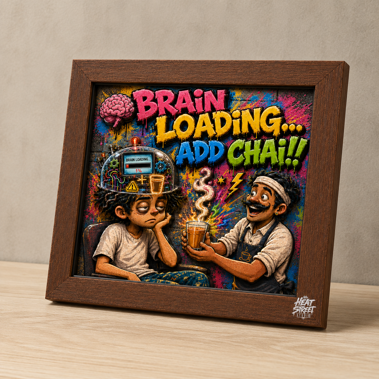 Brain Loading Add Chai– Street Edition