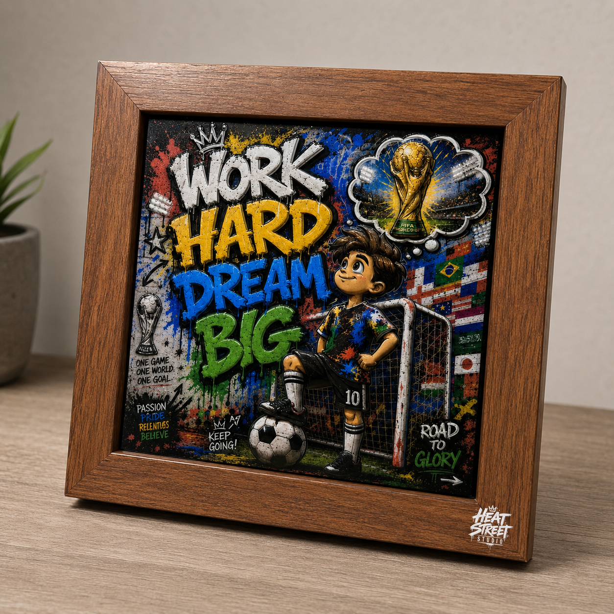 Work Hard Dream Big - World Cup Special – Street Edition