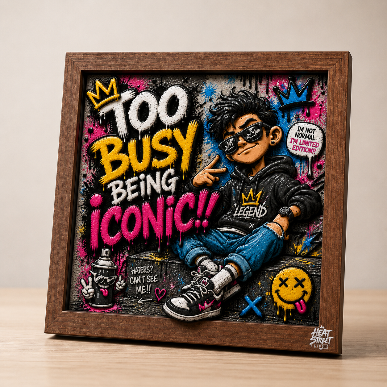 Too Busy Being Iconic-Street Edition