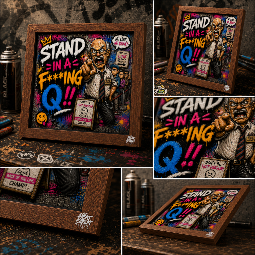 Stand in the F***ing Q - Street Edition