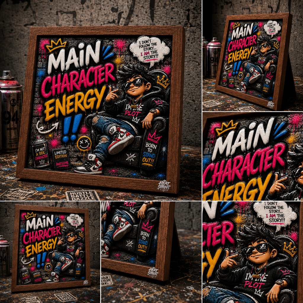 Main Character Energy-Street Edition
