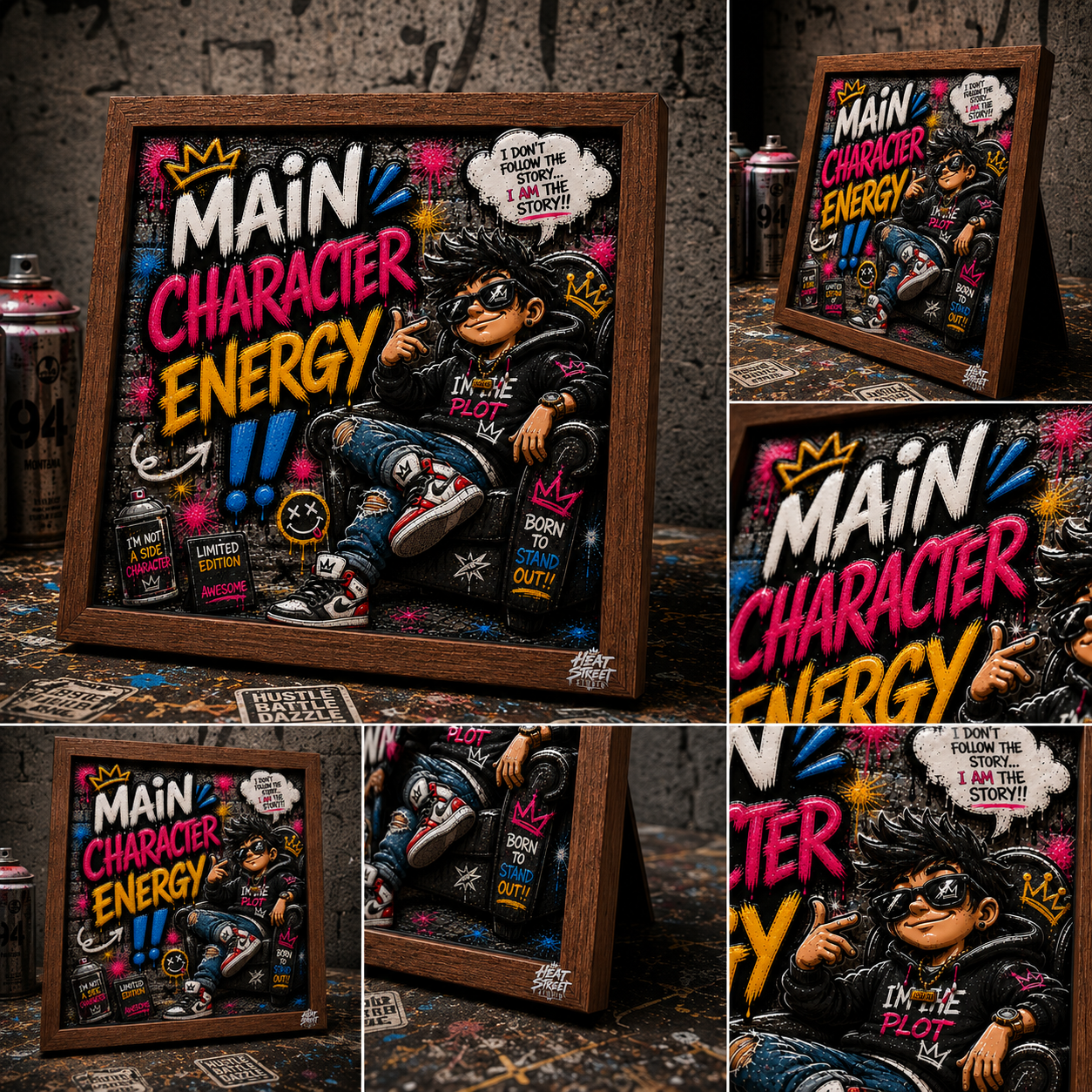 Main Character Energy-Street Edition