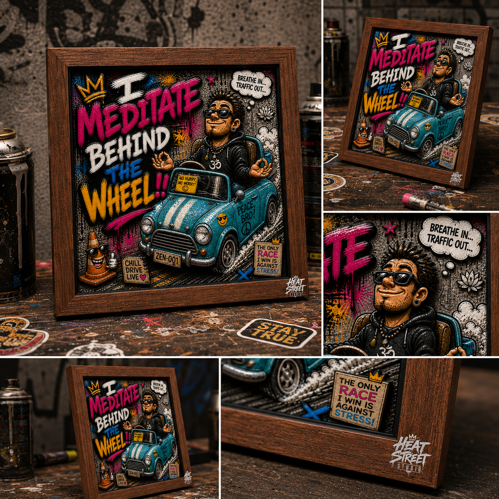 I Meditate Behind the Wheel - Street Edition