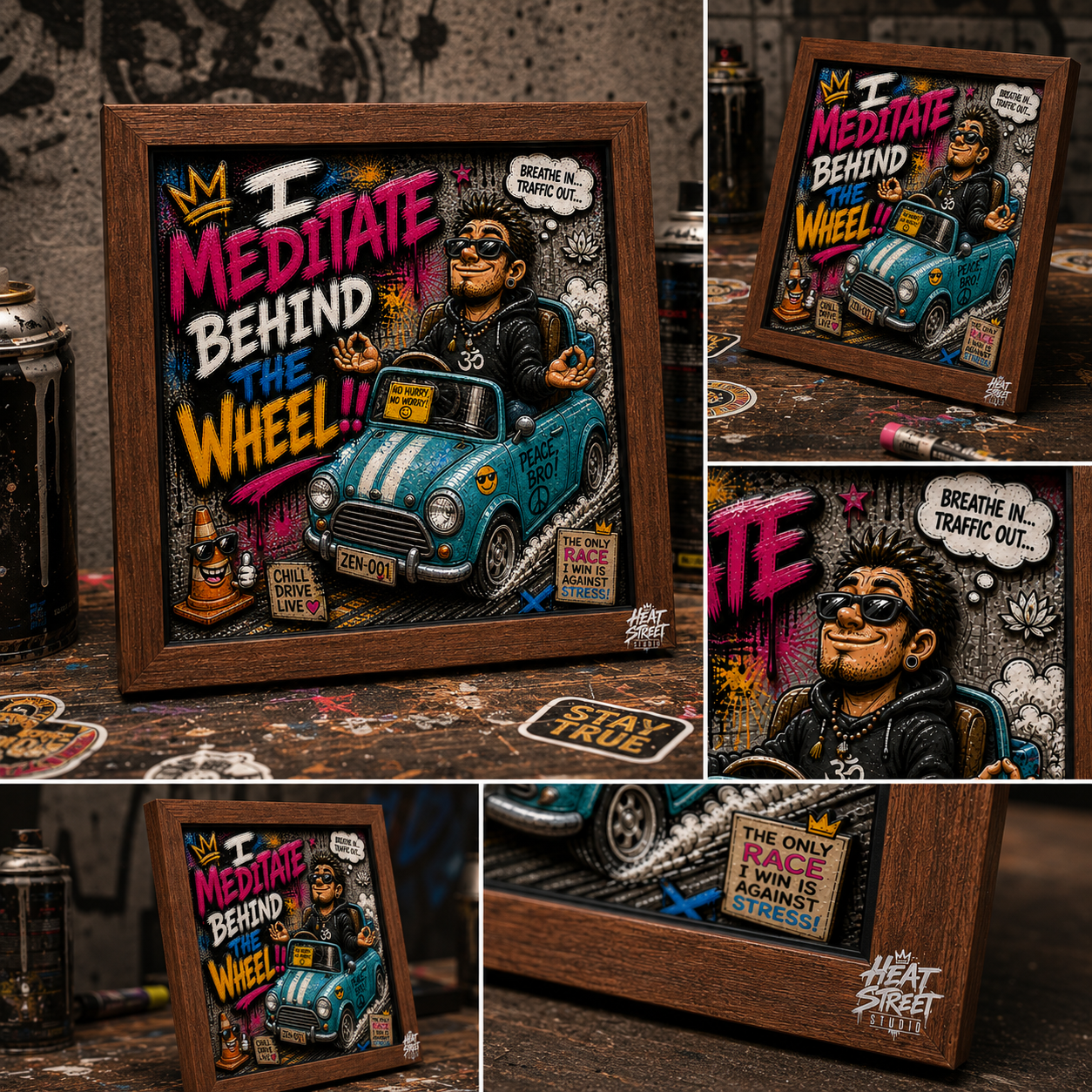 I Meditate Behind the Wheel - Street Edition
