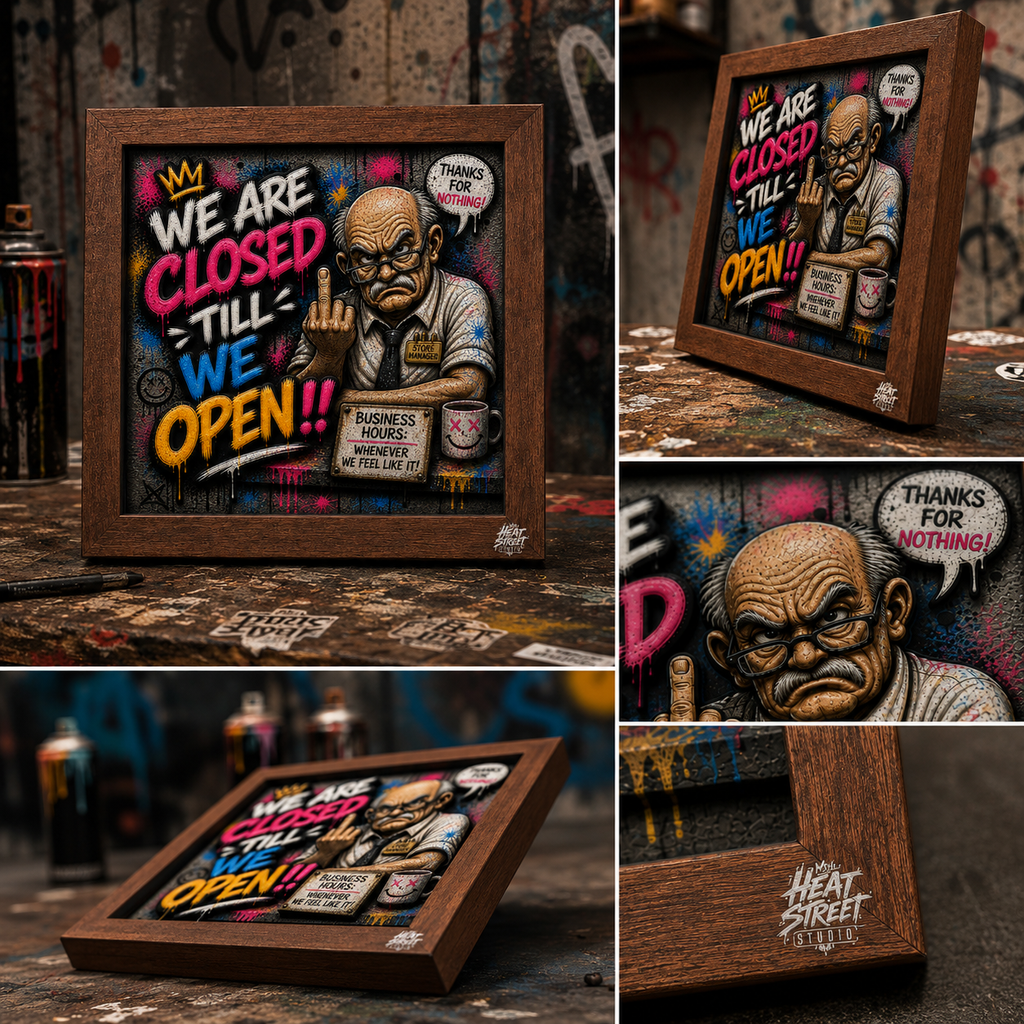 We are Closed till We Open - Street Edition