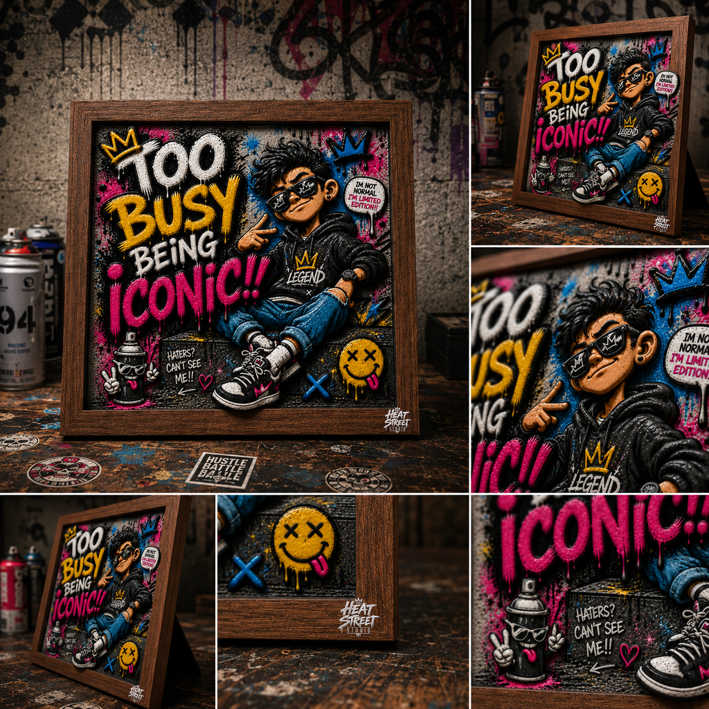 Too Busy Being Iconic-Street Edition