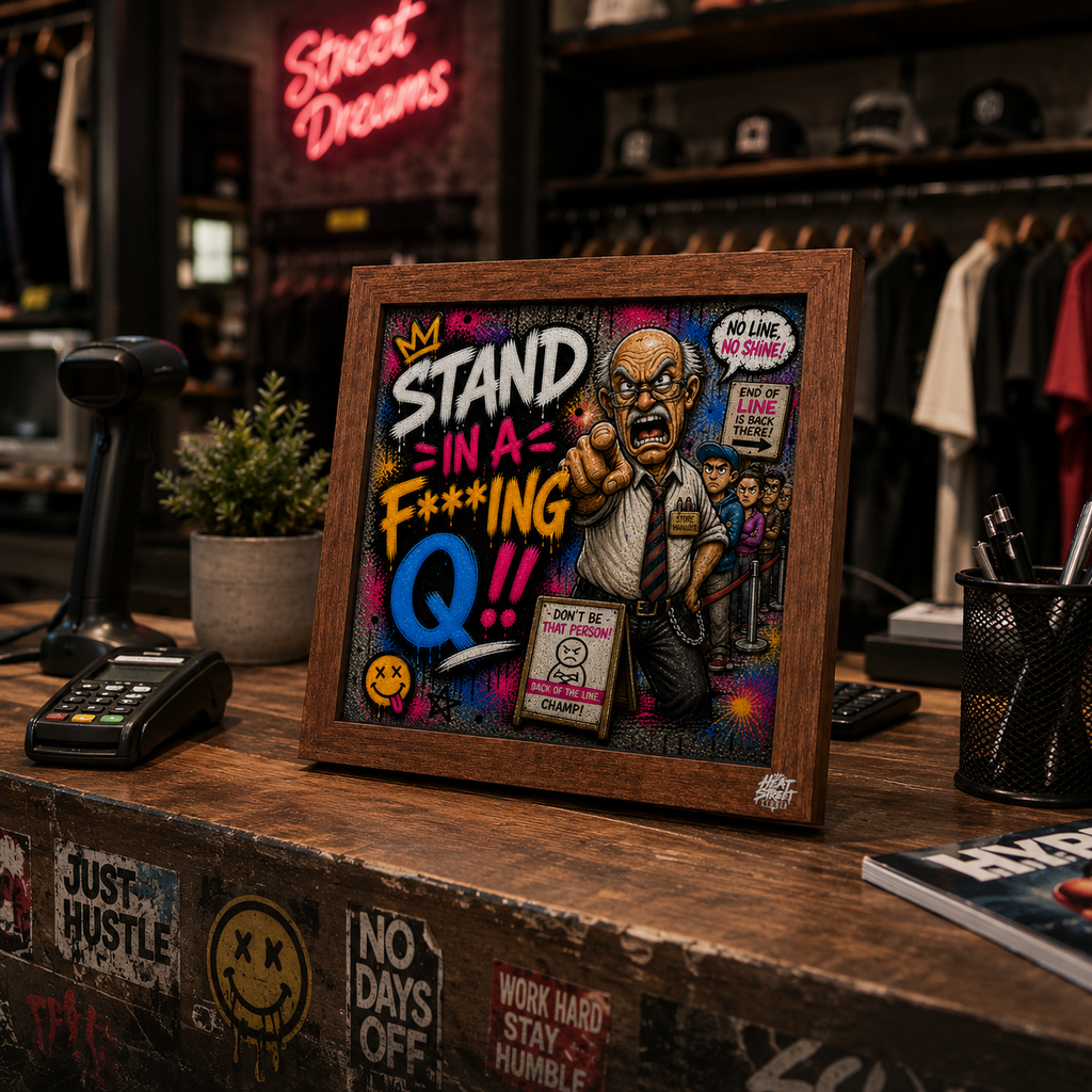 Stand in the F***ing Q - Street Edition
