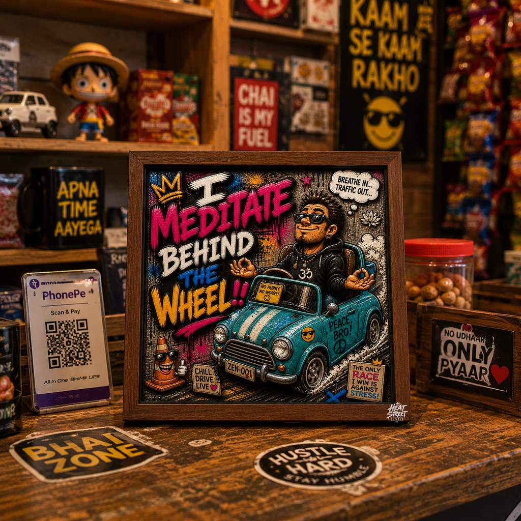 I Meditate Behind the Wheel - Street Edition