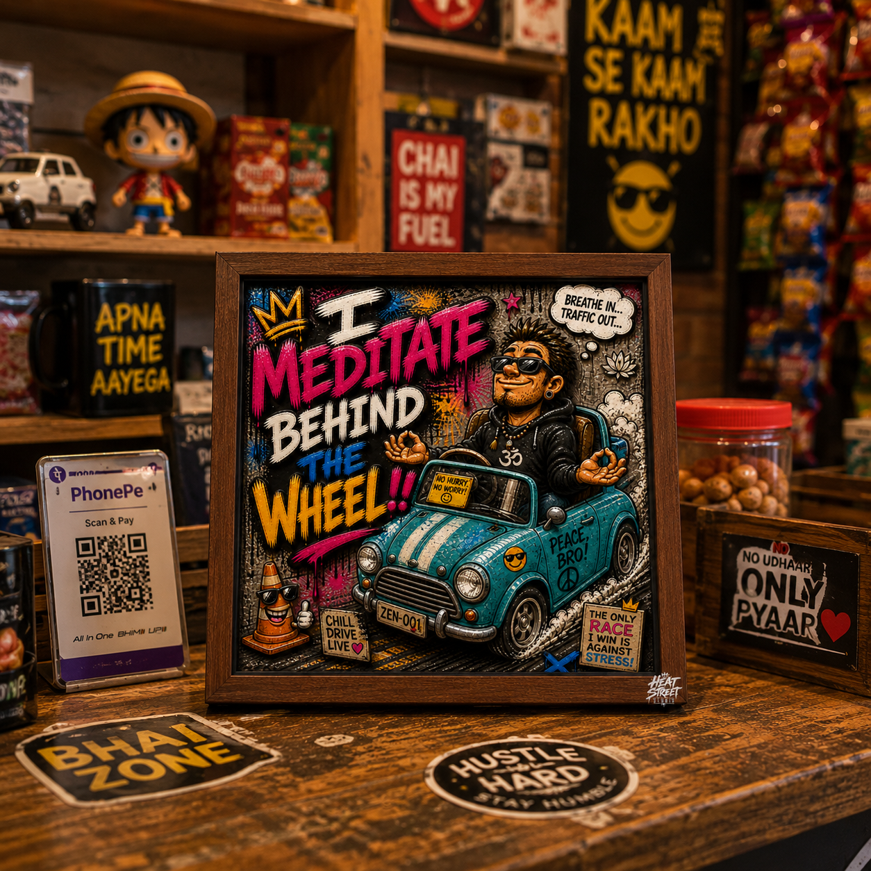 I Meditate Behind the Wheel - Street Edition