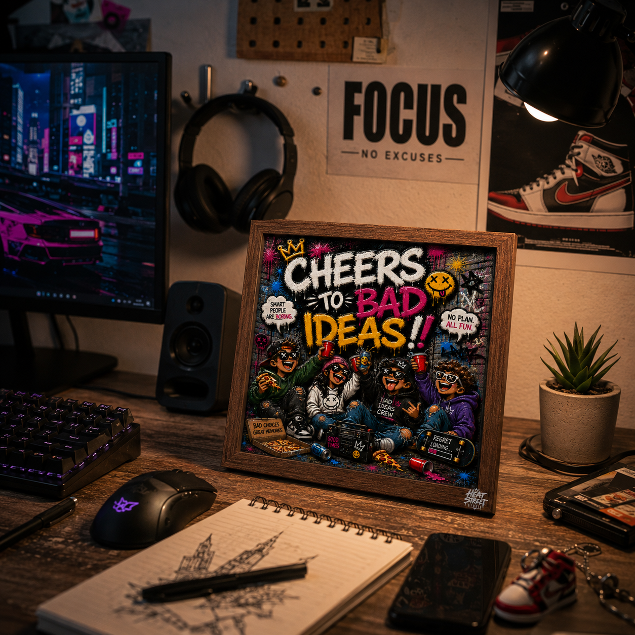 Cheers to Bad Ideas-Street Edition