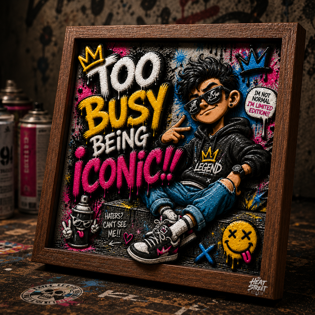 Too Busy Being Iconic-Street Edition