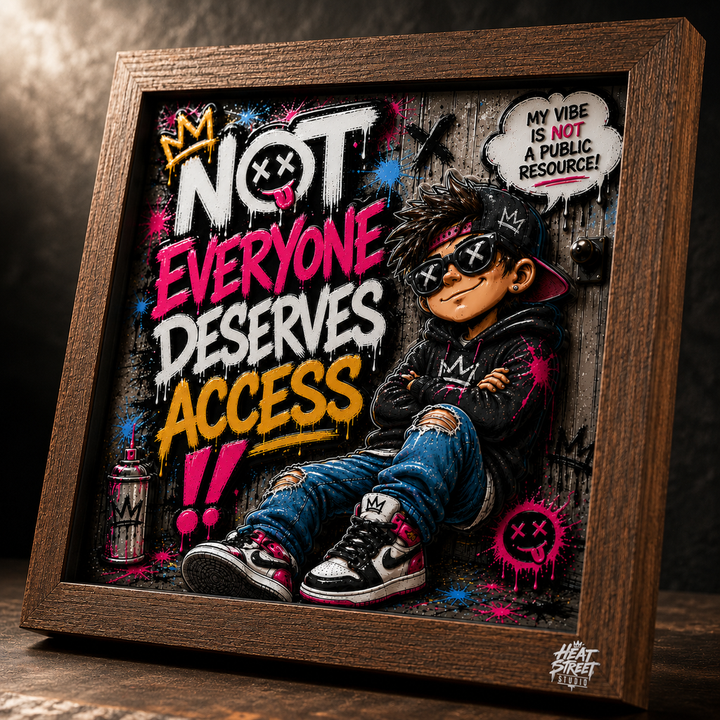 Not Everyone Deserves Access - Street Edition