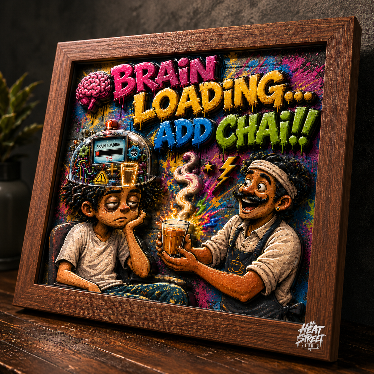 Brain Loading Add Chai– Street Edition
