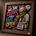 We are Closed till We Open - Street Edition