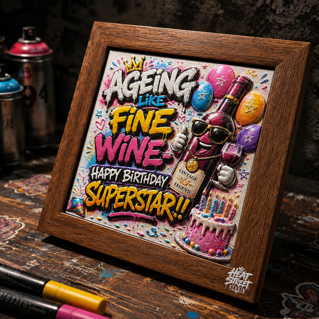 Ageing Like Fine Wine - Birthday Special – Street Edition