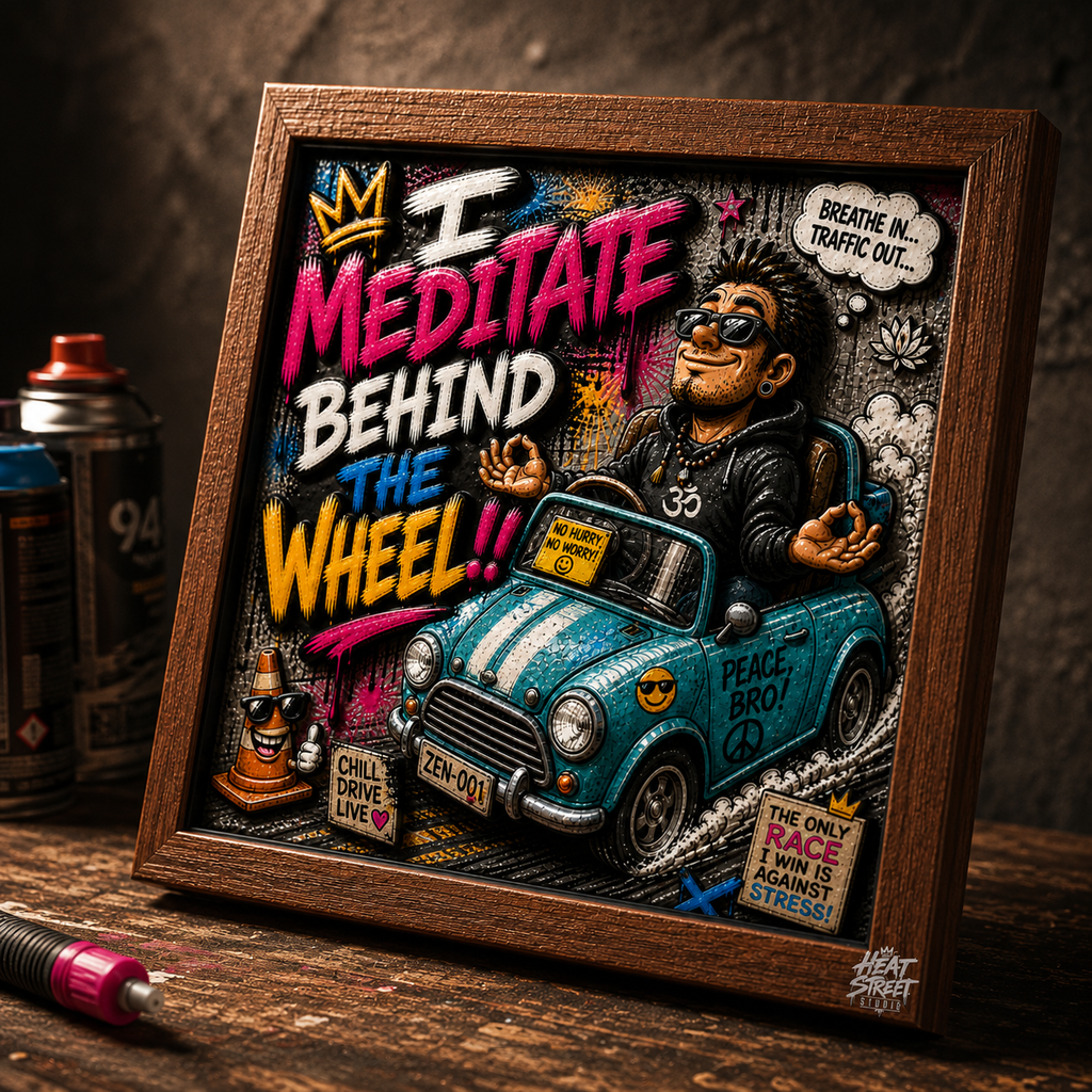 I Meditate Behind the Wheel - Street Edition