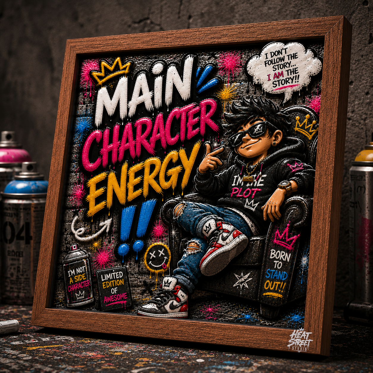 Main Character Energy-Street Edition